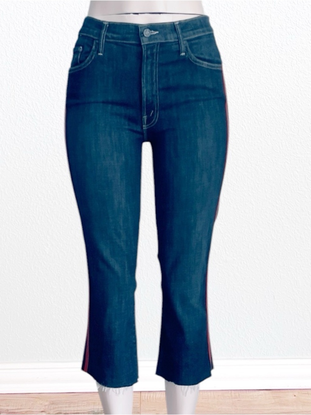 Mother Insider Crop Step Fray Speed Racer SZ 30